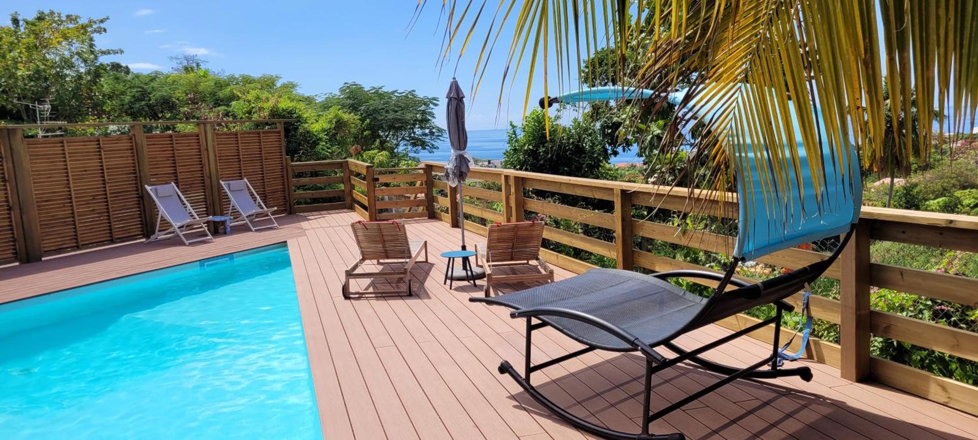 Logement Acces Piscine باس تير المظهر الخارجي الصورة